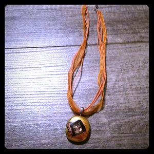 Orange necklace.  NWOT. Very pretty.